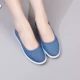 Fangkou Flat Denim Blue