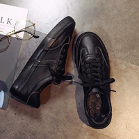 ВСЕ -БЛАНКА SPRING LEATHER NOUDLE INS Гонконг вкусовые туфли с плоской панель