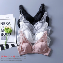 New silk without steel ring underwear ultra-thin sexy lace comfortable no trace thin bra women