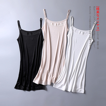 Export high-end mulberry silk knitted silk lace lace suspender skirt petticoat base skirt dress home sleeping dress