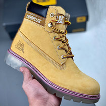 Goodyear Tooling Shoes High Help Women Shoes Outdoor Casual Shoes Crystal Bottom Rhubarb Boots Martin Boots Big Shoes Bull Leather Boots