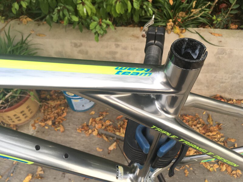 велорама 美国gt zaskar team 队版 全碳纤维xc山地车自行车车架 碳架