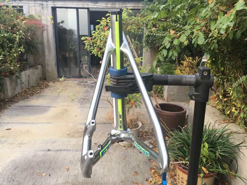 велорама 美国gt zaskar team 队版 全碳纤维xc山地车自行车车架 碳架