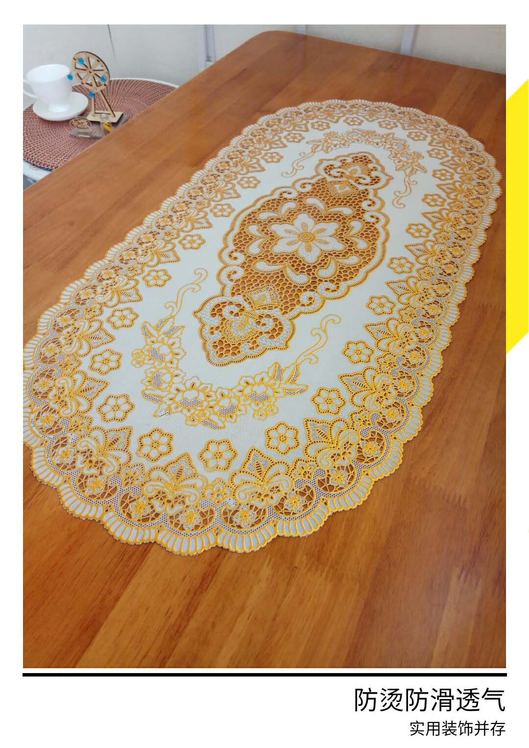 PVC bảng tủ TV Bronzing mat mat mat nồi cách nhiệt mat mat bảng bảng vải mat cà phê - Bàn mat nhiều kích cỡ - Khăn trải bàn khăn trải bàn cao cấp