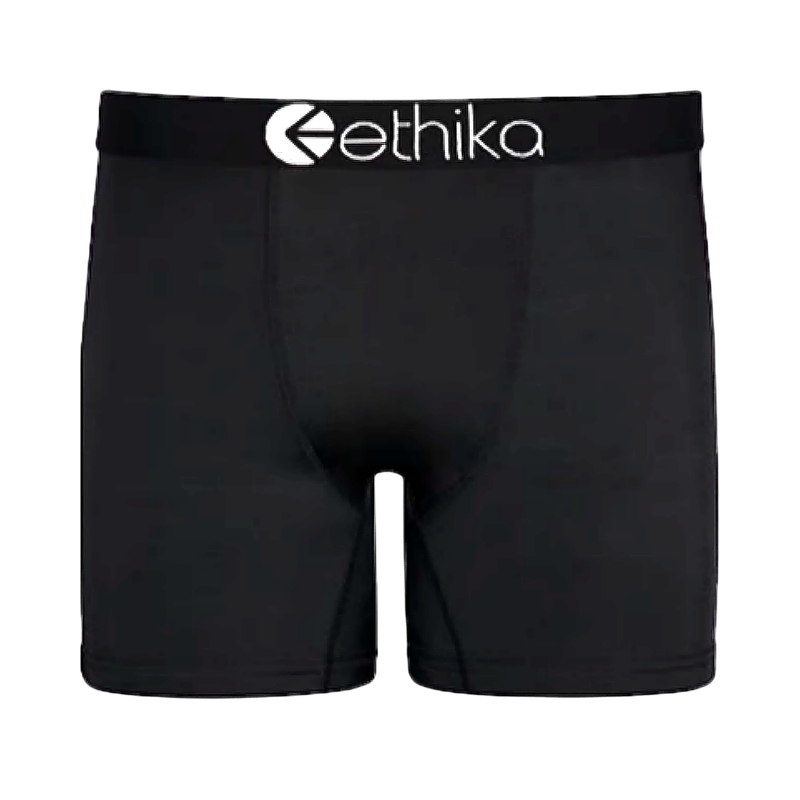 Ethika Men's Shorts Underwear, Short Style, Sports Quick-Drying, Seamless, Naked-Feel, Stretchy, Men's Ice Silk Boxer Briefs, Authentic