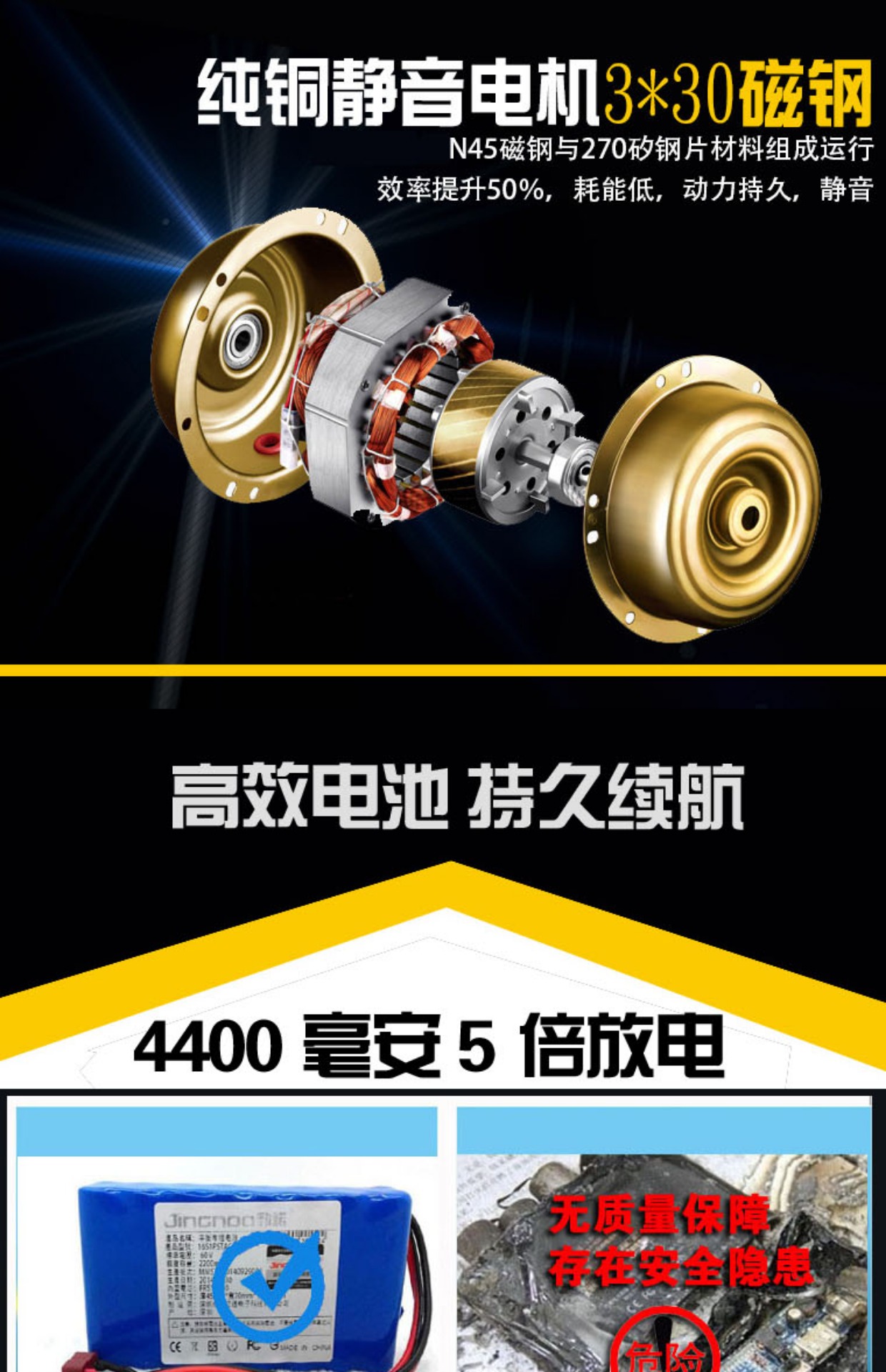 Xe cân bằng hai bánh dành cho người lớn chạy xe điện 10 inch có cột chống trẻ em off-road suv trẻ em 6.5 có tay vịn - Xe đạp điện xe đạp điện 3 bánh