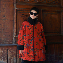 MEET Court wind Copenhagen imported mink fur coat female fragrant cloud yarn silk two-sided coat winter