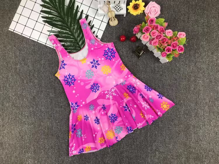 Đồ bơi cho trẻ em Cô gái Đồ bơi Trẻ em Trẻ em 2 Váy công chúa 1-3-4-9 Năm Đồ bơi trẻ em - Bộ đồ bơi của Kid đồ tắm cho bé