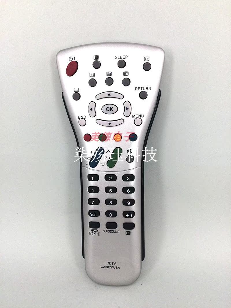 Suitable for Sharp SHARP TV LCDTV Remote Control GA387WJSA via GA085WJSA