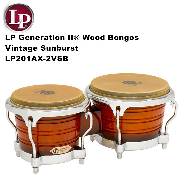 Fontainebleau LP Generation II® Wooden Bongo Drum LP201AX-2VSB