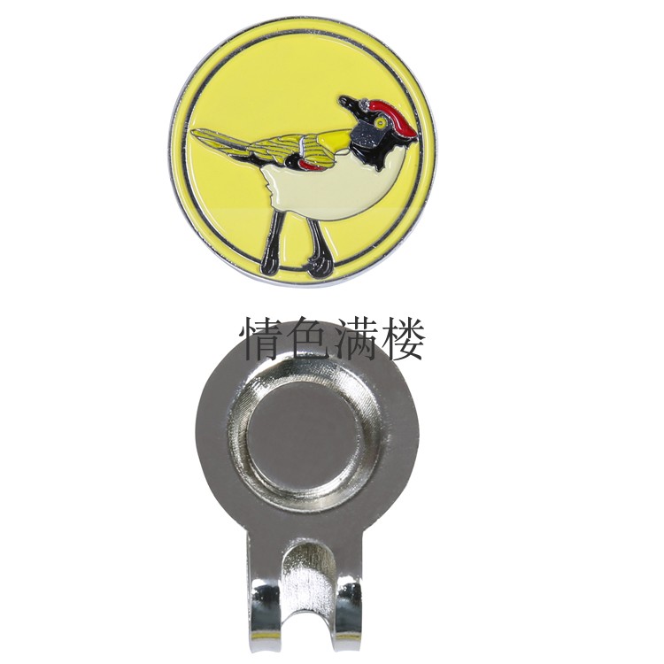 Mũ golf đóng gói mũ lưỡi trai dấu bóng có thể được tùy chỉnh logo với clip từ 	bộ đánh golf grow	