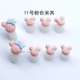 Nail Art Soft Silicone Finger Separator Daisy Pearl Love Strawberry Nail Tool Toe Cartoon Toe Separator - Công cụ Nail