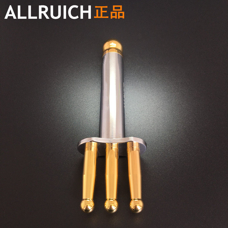 High-grade 6000 Gauss titanium alloy double-headed magnetic magnetic fork high magnetic magnetic fork acid discharge rod acupoint rod meridian rod