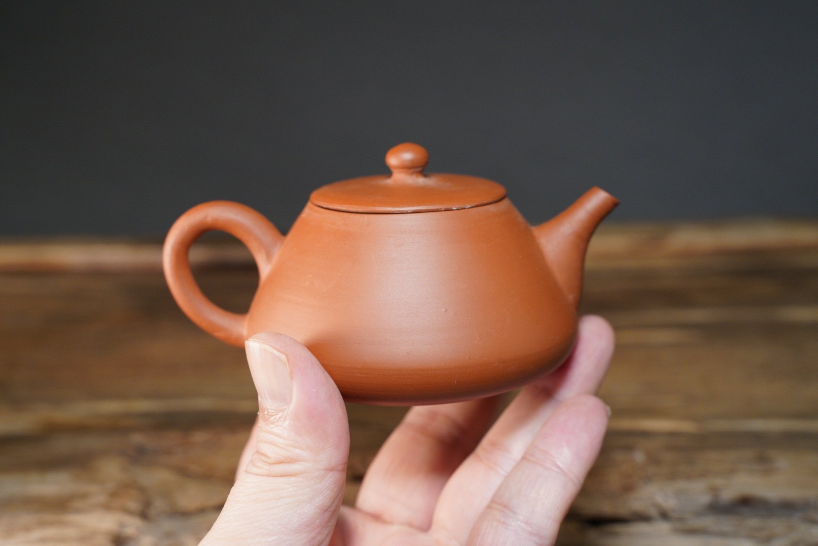 日本进口常滑烧山田陶山朱泥急须茶壶:全手工手拉,小容量泡茶神器!茶人必入!-茶壶-淘宝好物网