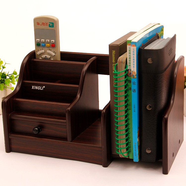 Creative Gift Send Teacher Student Stationery Supplies Wooden Wooden desk surface File Frame Frame Book Stand stand