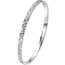 Lukfook Jewelry Broken Ice Platinum Bracelet Pt950 Womens Fashion Solid Platinum Bracelet Priced G07TBPB0016