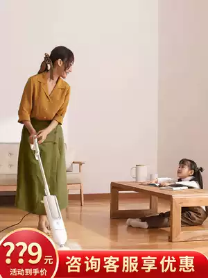 Japan Apixintl steam mop household electric high temperature steam cleaning machine non wireless mop artifact