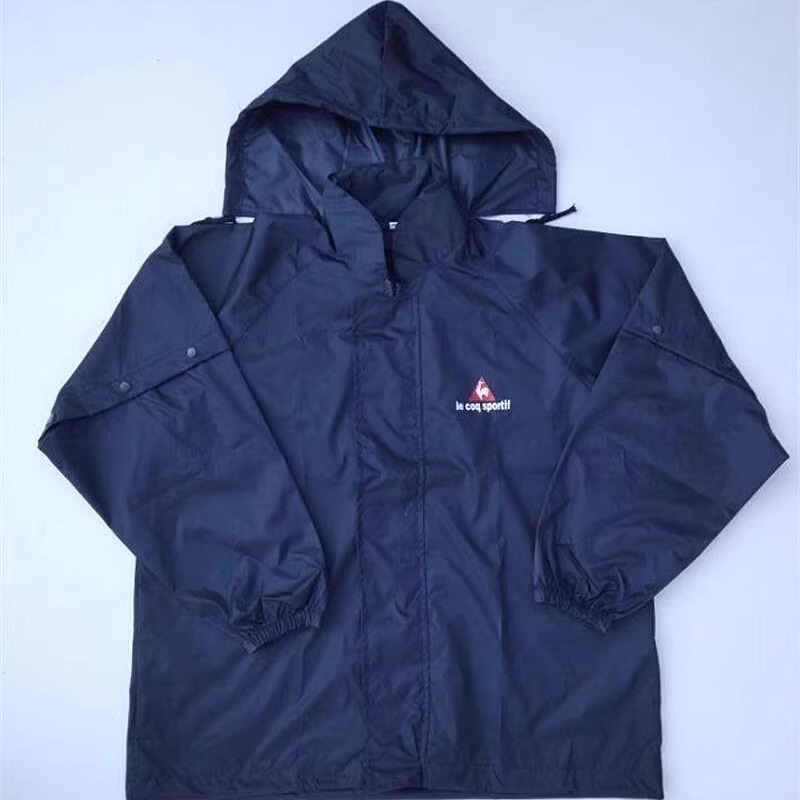 Golf Raincoat and Rain Pants with Detachable Sleeves and Hood, Two-Piece Men's Raincoat Set, Golf Outdoor Rain Gear