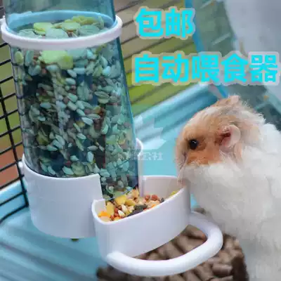 Hamster Pet Automatic Feeder Squirrel African Mini Hedgehog Water Feeder Food Bowl Kettle Bowl Supplies