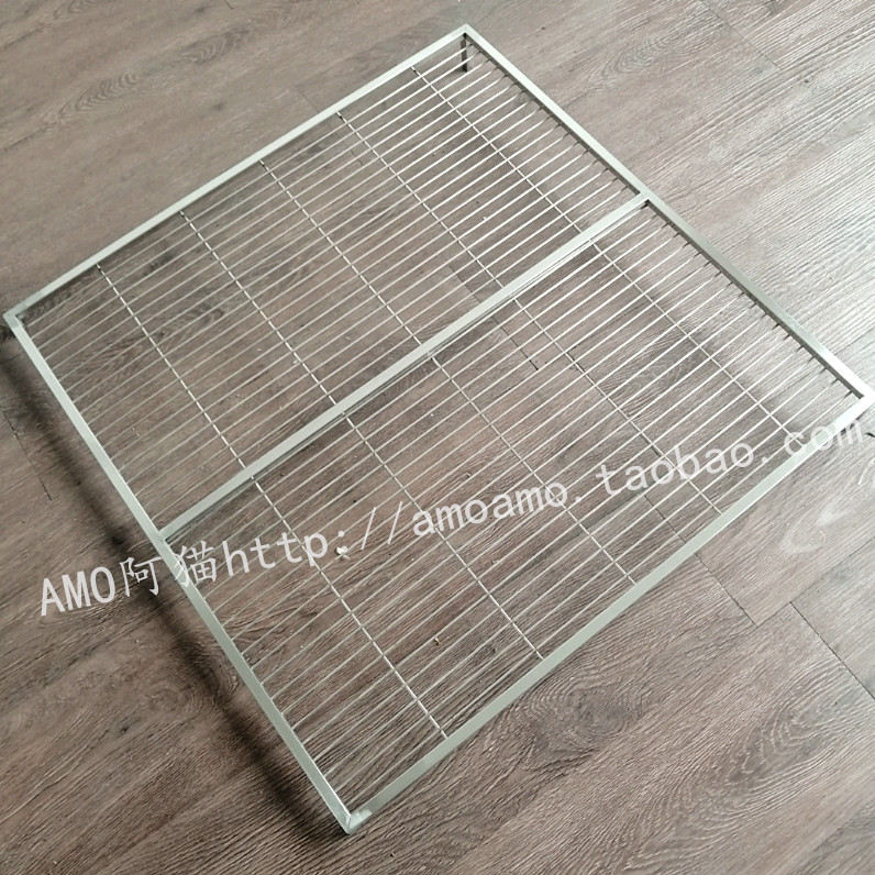 Set to make pet floor drain Stainless Steel Mesh Sheet Grong Cat Cabinet Dog Cage Subbottom Nets Rabbit Chicken Breeding Dog Drainage Toilet