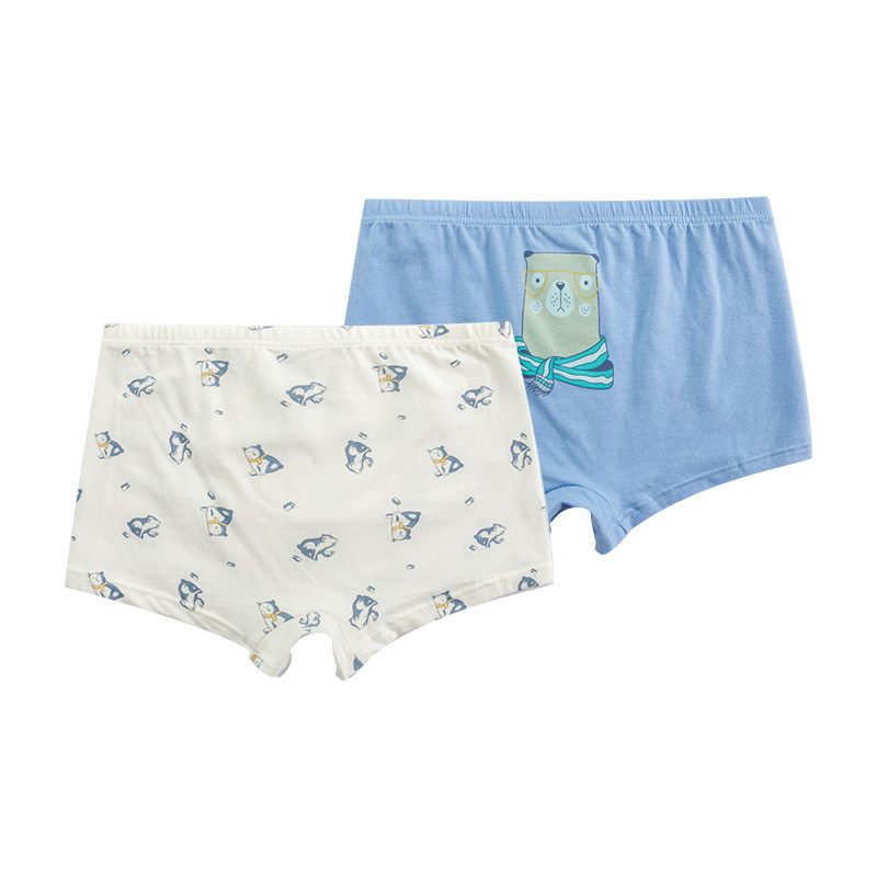 Balabala boy's underwear winter clothes children's cotton boxer pants 2 packs 27704191314