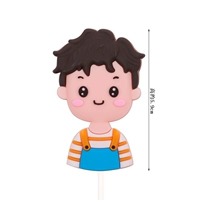 Темно -фиолетовая полосатая рубашка мальчик мягкий клей