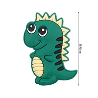 Синий динозавр из мягкой резины