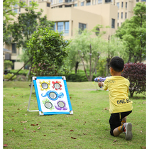 Children Cartoon Shooting Toy Shake 5 Boys Girl 3 Bullets Air Power Soft Bomb Gun 4 Parenting 6 Years Old