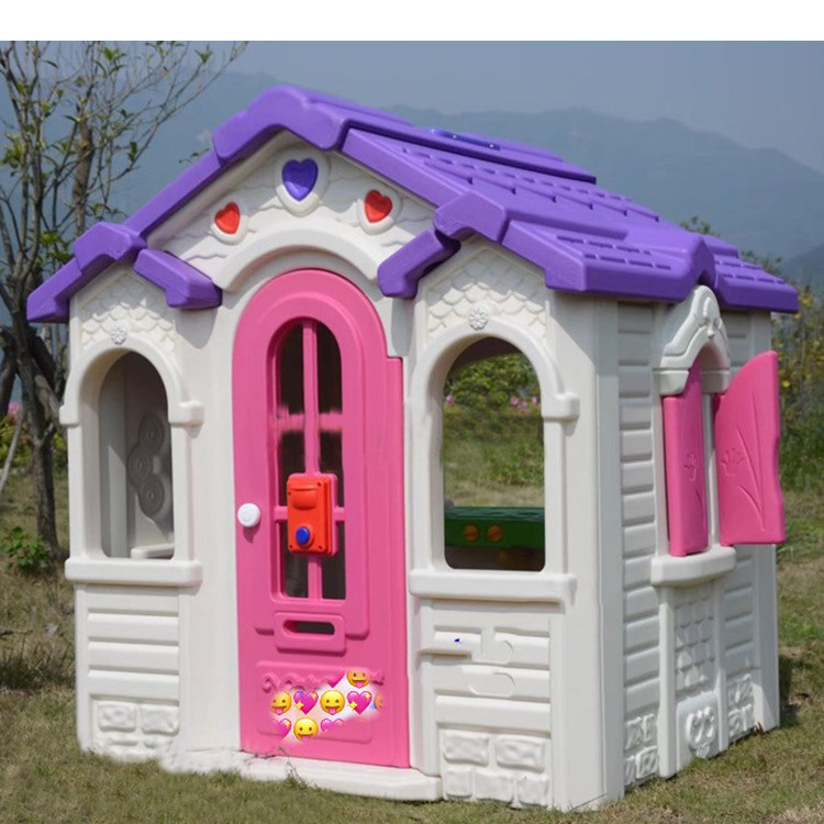 Children's play house Plastic small house Outdoor children's dollhouse Chocolate hut Play hut eco-friendly