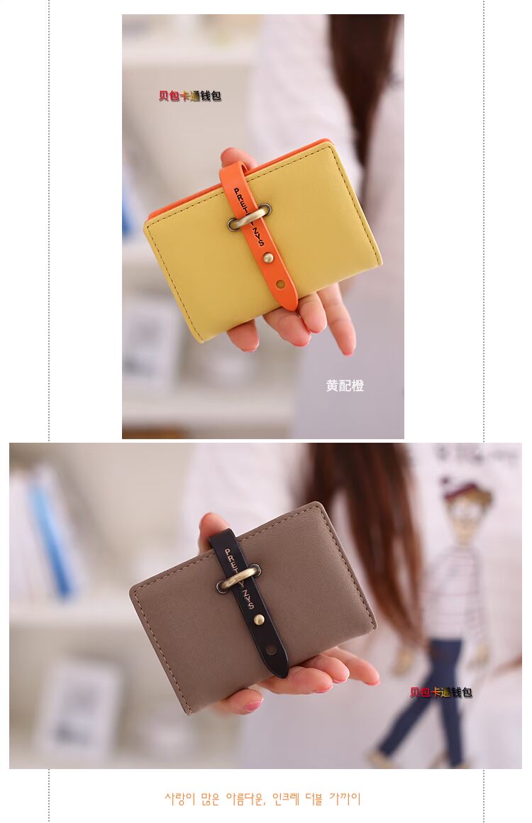 Gói thẻ thời trang mini lady đa thẻ tín dụng Hàn Quốc dễ thương dung lượng lớn cá tính Nhật Bản và gói thẻ đơn giản Hàn Quốc ví đựng thẻ gucci