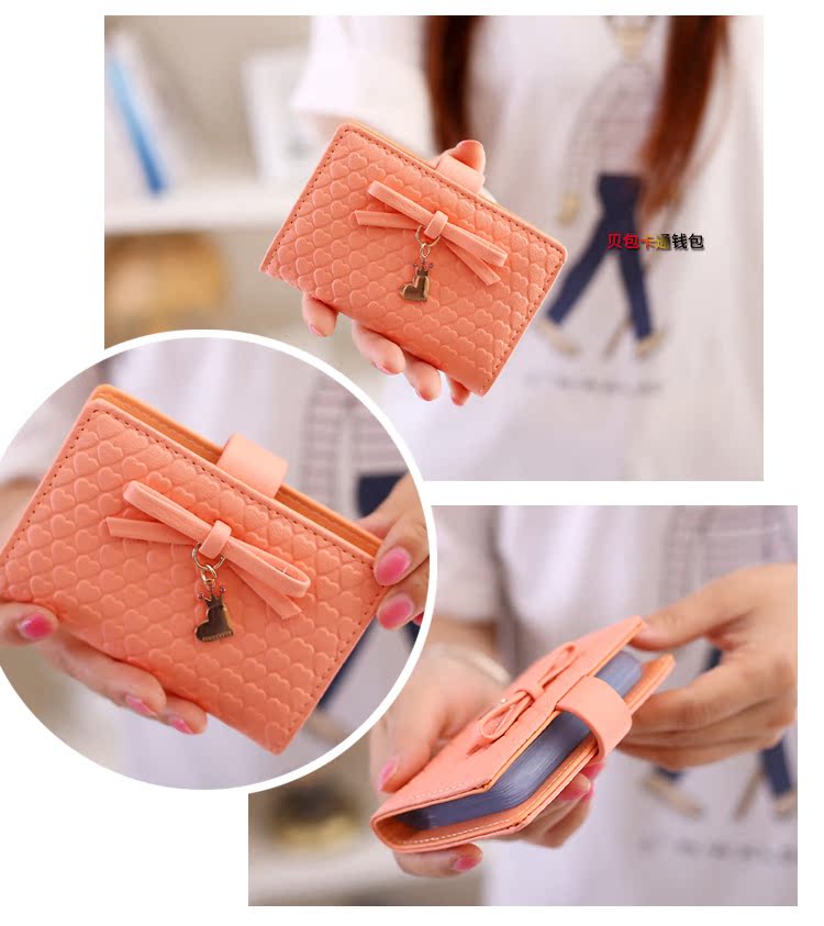 20 thẻ mini nhiều thẻ nhỏ gói thẻ nữ dễ thương cung clip Hàn Quốc cá tính hoạt hình thẻ nhỏ tươi - Chủ thẻ ví đựng thẻ lv