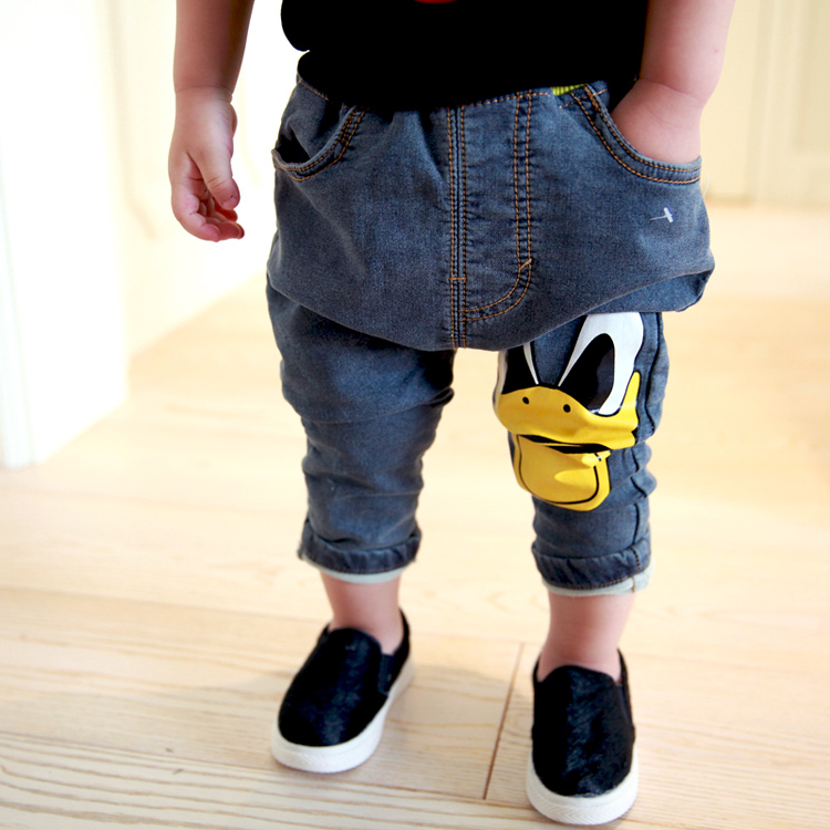 Pantalon garcon jeans en toile - Ref 2054745 Image 13