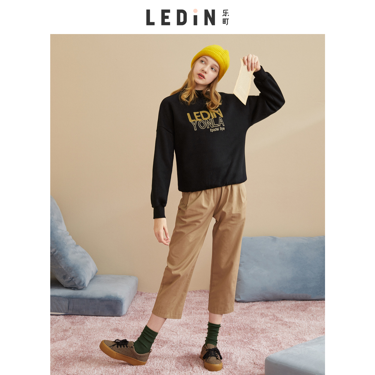 Sweatshirt femme - Ref 3213952 Image 4