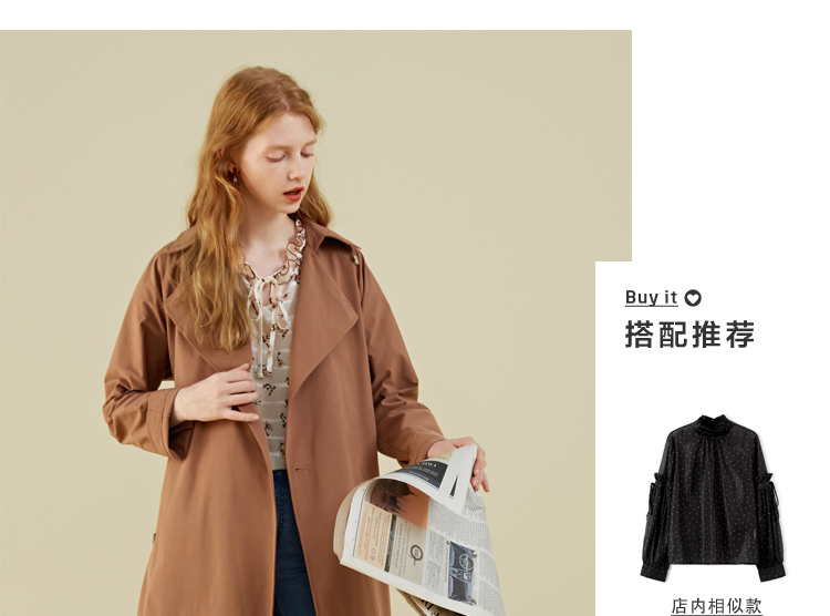 Trench pour femme en Polyester - Ref 3227239 Image 15