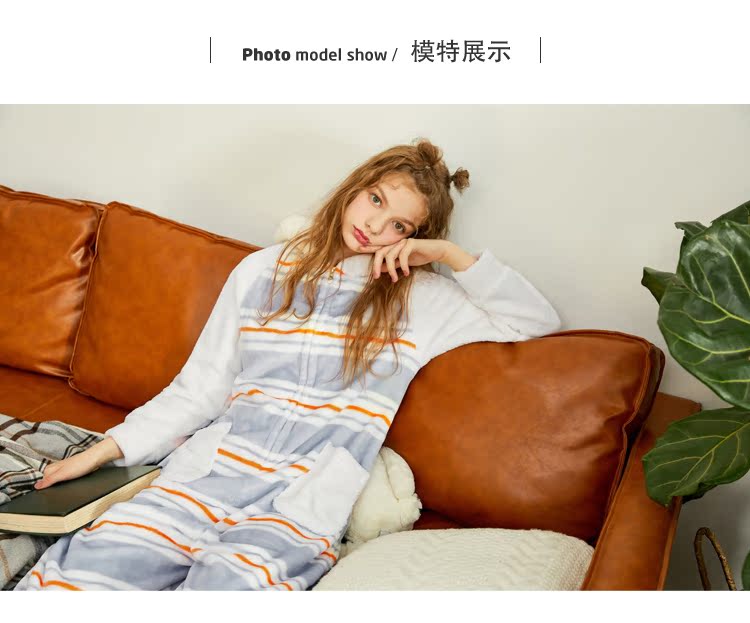 Pyjama pour femme à manches longues - Ref 2991527 Image 13