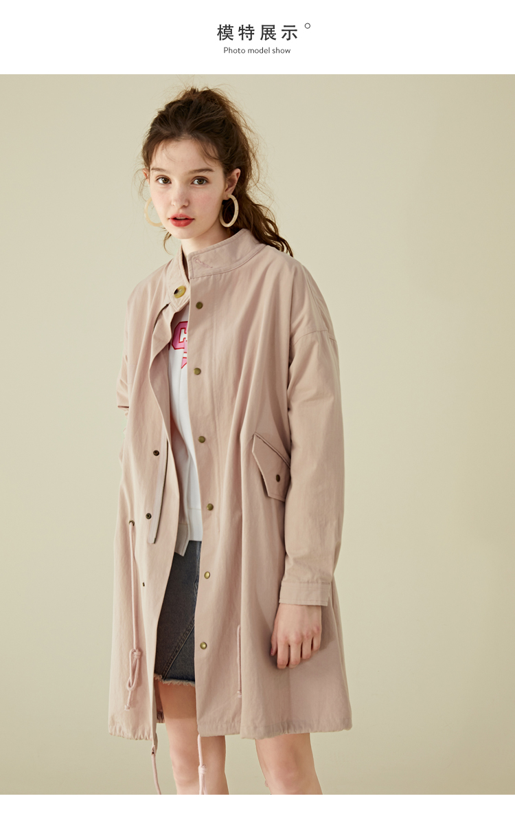 Trench pour femme en Coton - Ref 3225651 Image 13