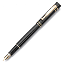 HERO Hero Pen 375 Black Rod Gold Clip Advanced Iridium Gold Pen Fountain Pen Ink Pen Practice Character