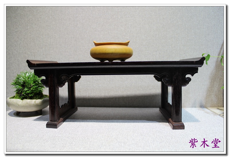 Small-leaf red sandalwood old material warping case (246)