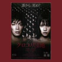(Heisei Picture Gallery)Black Lily community Narimiya Hiro Taki Maeda Atsuko Japanese horror film poster decoration painting