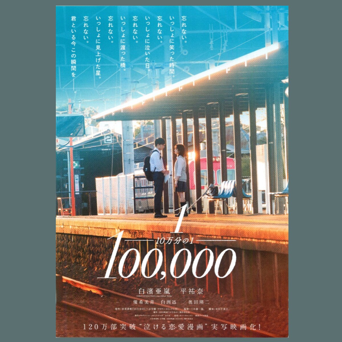 (Heisei Film Museum) 1/100,000 Shirahama Alan Hei Yuna Shirasu Xun Japanese movie poster accommodation