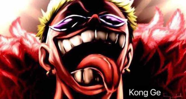 Helloworld Anime One Piece Donquixote Doflamingo Joker Óculos De Sol Homens  Mulheres Cosplay Acessórios Óculos Com Caixa De Óculos - Buy One Piece