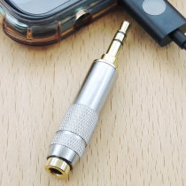 3 5MM IMPEDANCE head impedance rod MOBILE phone player COMPUTER ear amplifier HEADPHONE bottom noise reduction rod PLUS resistance plug