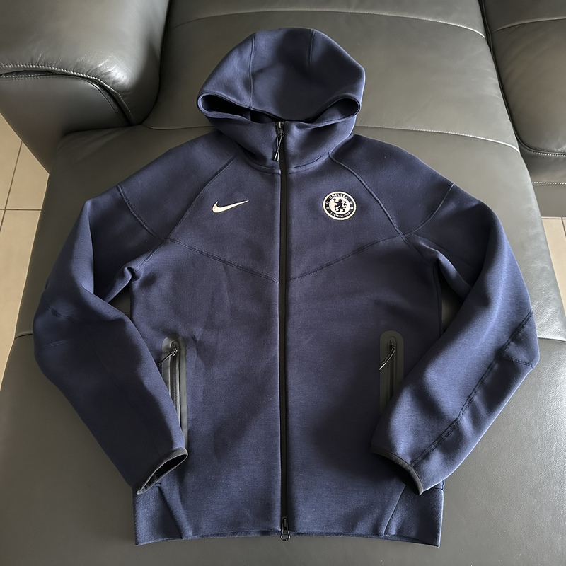 Nike Tech Fleece Chelsea 24-25 Season Player Version High-End Casual Jacket