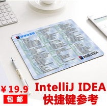 Programmer Gifts Around IntelliJ IDEA Shortcut Mouse Pad(Windows version) Office S