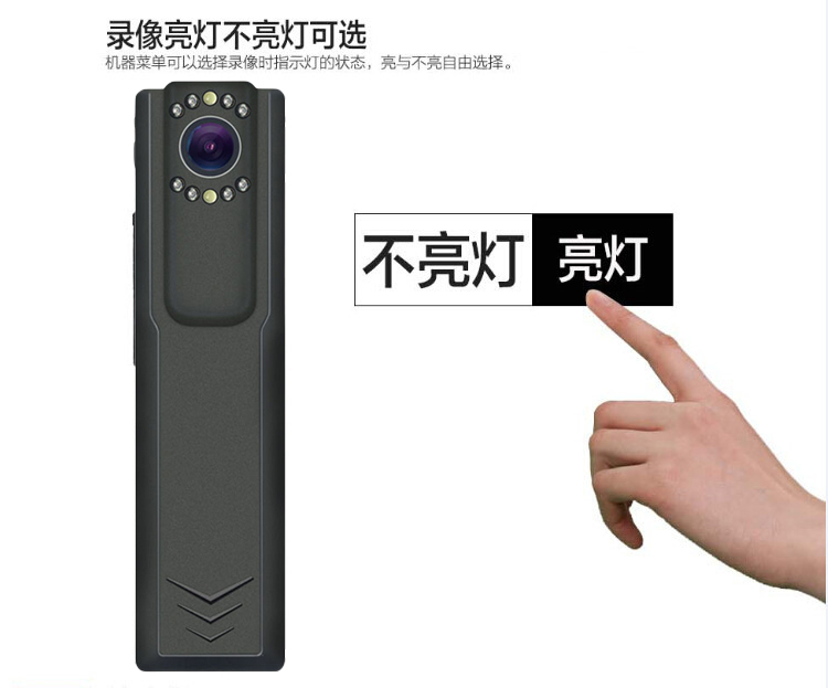 Yingshiwei A19 HD 1296P ghi âm trực tiếp WIFI camera không dây phát thanh trợ lý thực thi pháp luật - Máy quay video kỹ thuật số máy quay phim cầm tay giá rẻ