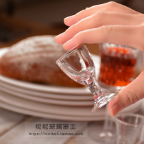  Glass white wine cup Small high-legged white wine cup