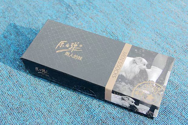 Xác thực từ gốc đạn cửa hàng quần nam tuần vớ 7 hộp quà đôi trong ống vớ cotton dày mùa thu và mùa đông vớ nam mùa đông tất noel