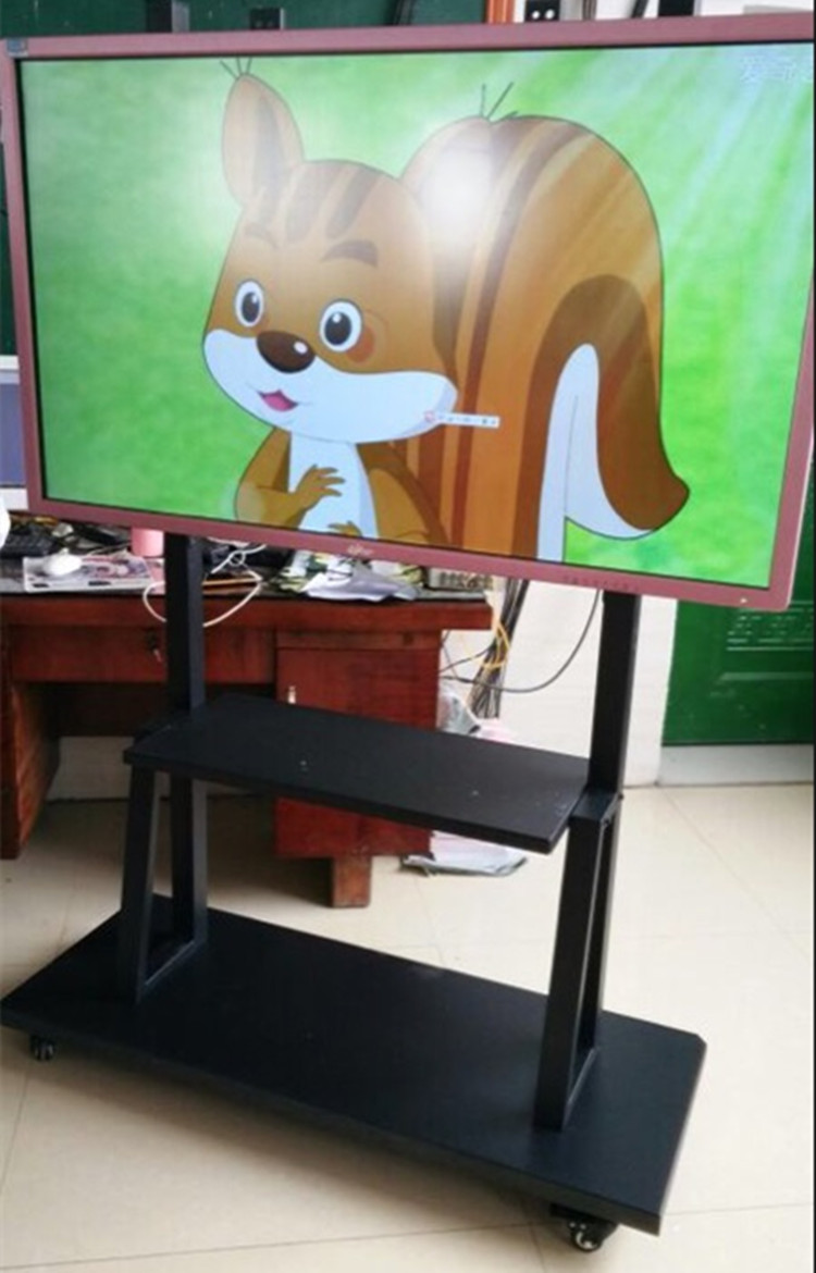 tivi 70 inch Giá đỡ tivi 55 inch 65 Khung màn hình LCD 75 Honghe Xiwo 86 một máy hạ cánh phổ thông di động - TV tivi 85 inch