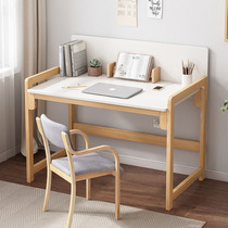 Minimalist desk simple modern bedroom light luxury modern girl study table for middle school students junior high school students home writing table