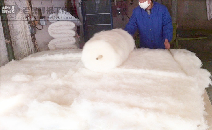 Tinh khiết giường nệm bông ký túc xá đôi 1.8m1.5 đơn 1,2m dày nệm pad đầy len bông - Nệm nệm nước cho người bệnh